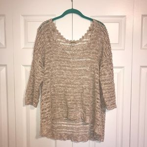 Lucky Brand Oversized Knit Sweater